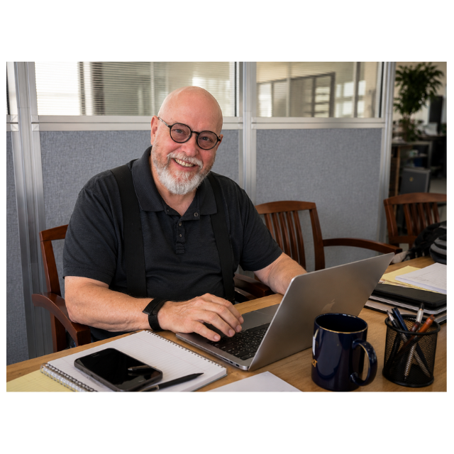 Portrait of Dr. Jeff Levine, productivity and focus coach